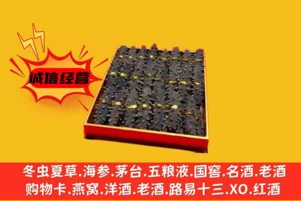 东营垦利区回收海参